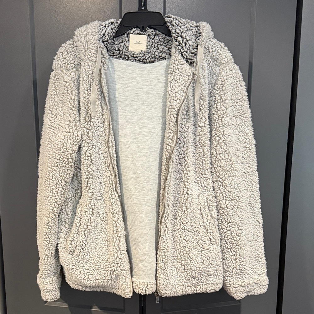 Thread & Supply Cream and Gray Sherpa